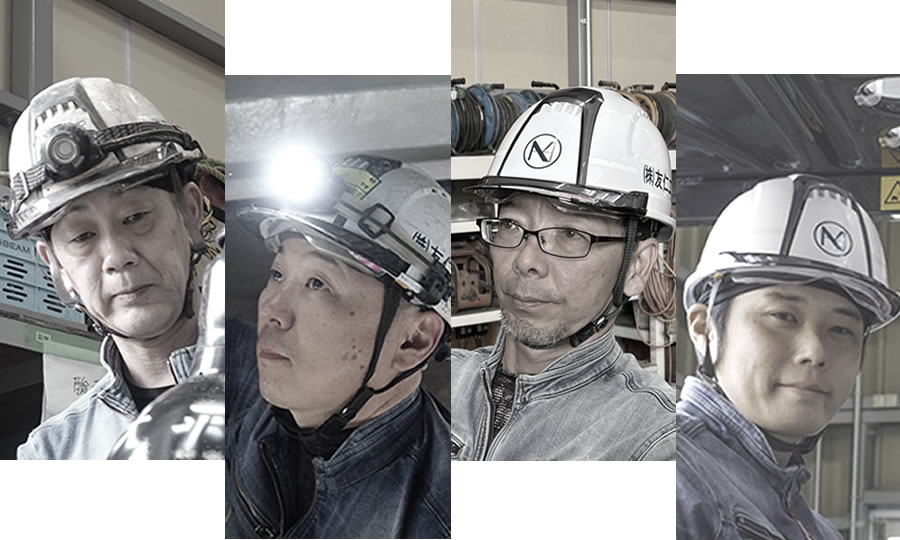 社員の集合写真